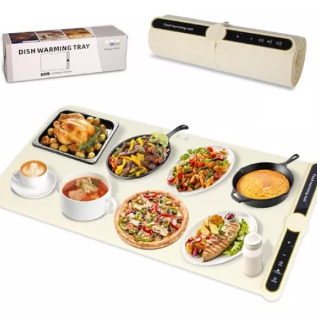 Ya no tendrás problemas para ir a la estufa a calentar la comida. Esterilla calentadora de alimentos. Puedes llevarlo a todas partes. Solo paga cuando lo recibas. Aprovecha el gran descuento.